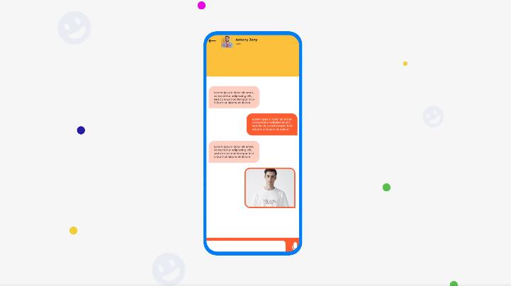 简洁创意扁平化设计手机软件APP宣传展示AE模板视频素材