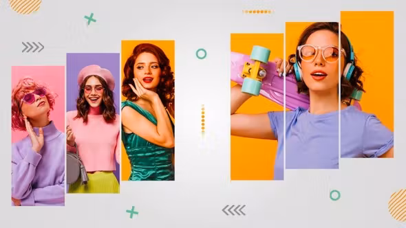 时装饰品特价促销展示短视频模板