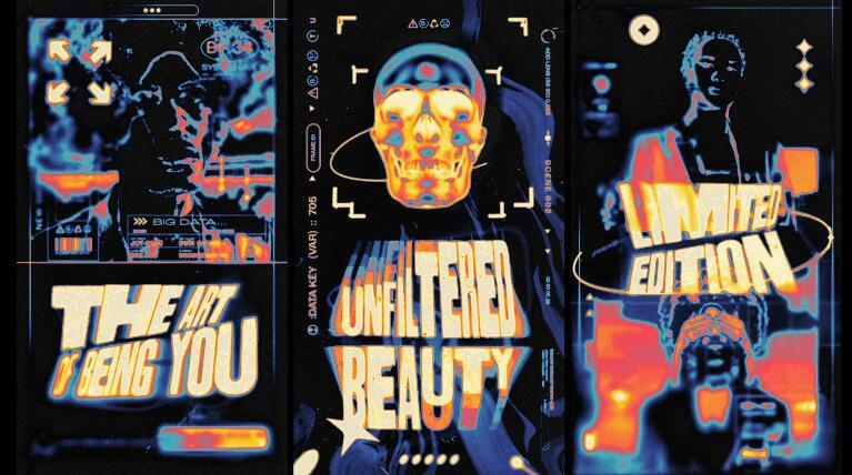 灵感源自热力图的热点图风格视频制作模板